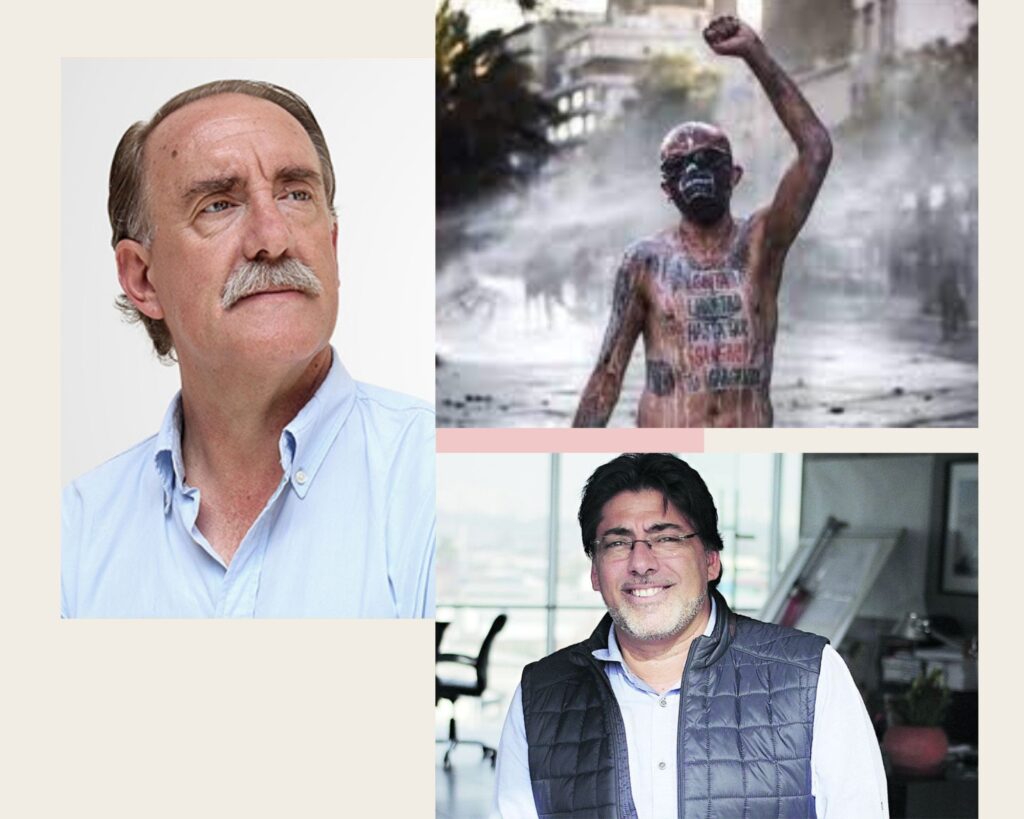 Eduardo Artés, Daniel Jadue y Rodrigo Vade